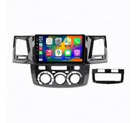Autoradio Car Navigation per Toyota Fortuner Hilux 2007-2015 Telecamera di Backup, Stereo Auto con Navigazione Gps, Controllo Vocale, Schermo Touch, Bluetooth, 8 Nucleo 8G+256G