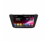 Autoradio Car Navigation per Volkswagen Tiguan 2 MK 2016-2019 Schermo Touch Portatile Wireless di Backup con Bluetooth Wifi, Controllo Vocale, Aux, Mirror Link, 8 Nucleo 8G+256G