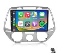 Autoradio Car Schermo tattile Android 14 per Hyundai i20 2008-2012 Navigazione GPS Carplay Android Auto Stereo 2 Din Schermo da 9 pollici FM/RDS Bluetooth 5.0 Mirror Link DSP Telecamera AHD(8 CORE 6+1