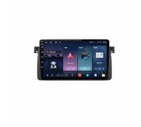Autoradio Carplay per BMW 3-Series 3 Series E46 1998-2006 Mirror Link/Usb/Type-C/Telecamera di Backup/Microfono/Supporto Telecomando Carplay, 4 Nucleo 4G+64G
