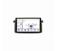 Autoradio Carplay per BMW E46 M3 318 320 325 330 335 1998-2006 Mirror Link/Usb/Type-C/Telecamera di Backup/Microfono/Supporto Telecomando Carplay, 8 Nucleo 8G+256G