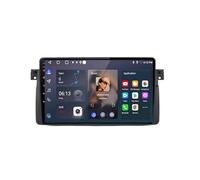 Autoradio Carplay per BMW E46 M3 X5 1998-2006 Mirror Link/Usb/Type-C/Telecamera di Backup/Microfono/Supporto Telecomando Carplay, 8 Nucleo 4G+64G