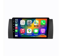 Autoradio Carplay per BWM Serie 5 E39 E53 X5 1996-2004 con Navigazione Gps, Android Auto, Bluetooth, Wi-Fi, Ecc, Fm Radio, Mirror Link Autoradio Compatibile, 8 Nucleo 8G+256G