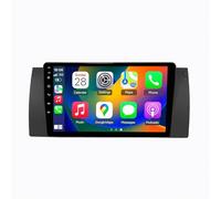 Autoradio Carplay per BWM Serie 5 E39 E53 X5 1996-2004 Touchscreen Lettore, Mirror Link, Fm Radiotelecamera di Backup, Bluetooth Autoradio Compatibile, 4 Nucleo 4G+64G