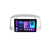 Autoradio Carplay per Honda CR-V 3 RE CRV 2007-2011 Mirror Link/Usb/Type-C/Telecamera di Backup/Microfono/Supporto Telecomando Autoradio Compatibile, 4 Nucleo 4G+64G