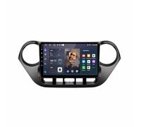 Autoradio Carplay per Hyundai Grand i10 i 10 2013-2018 Mirror Link/Usb/Type-C/Telecamera di Backup/Microfono/Supporto Telecomando Carplay, 8 Nucleo 6G+128G