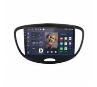 Autoradio Carplay per Hyundai i10 2007-2013 Touchscreen Lettore, Fm Radio, Mirror Link, Telecamera di Backup, Bluetooth Autoradio Compatibile, 8 Nucleo 6G+128G