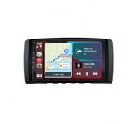 Autoradio Carplay per Mercedes Benz R Class W251 R280 R300 R320 R350 Mirror Link/Usb/Type-C/Telecamera di Backup/Microfono/Supporto Telecomando Autoradio Compatibile, 4 Nucleo 1G+16G