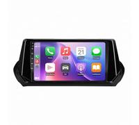 Autoradio Carplay per Peugeot 2008 208 2019-2021 con Schermo, Radio con Mirror Link/Usb/Aux/Fm/Mic/Type-C, Supporta Telecamera Posteriore Carplay, 4 Nucleo 4G+64G