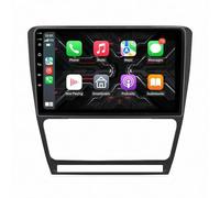 Autoradio Carplay per Skoda Octavia 2 A5 2008-2013 con Navigazione Gps, Bluetooth, Wi-Fi, Android Auto, Ecc, Fm Radio, Mirror Link Carplay, 4 Nucleo 4G+64G