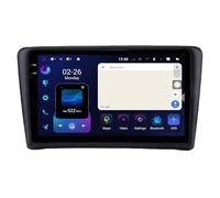 Autoradio Carplay per Skoda Rapid 2012-2020 Mirror Link/Usb/Type-C/Telecamera di Backup/Microfono/Supporto Telecomando Carplay, 8 Nucleo 8G+256G