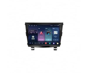 Autoradio Carplay per SsangYong Tivolan Tivoli 2014-2017 Mirror Link/Usb/Type-C/Telecamera di Backup/Microfono/Supporto Telecomando Carplay, 4 Nucleo 4G+64G
