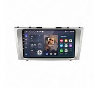 Autoradio Carplay per Toyota Camry 7 XV 40 50 2006-2011 Mirror Link/Usb/Type-C/Telecamera di Backup/Microfono/Supporto Telecomando Autoradio Compatibile, 4 Nucleo 4G+64G