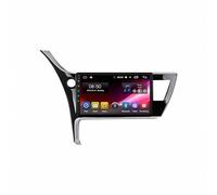 Autoradio Carplay per Toyota Corolla 11 Auris E180 2017-2019 Mirror Link/Usb/Type-C/Telecamera di Backup/Microfono/Supporto Telecomando Carplay, 4 Nucleo 1G+16G