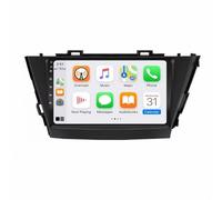 Autoradio Carplay per Toyota V Plus Prius Alpha LHD RHD 2012-2015 Mirror Link/Usb/Type-C/Telecamera di Backup/Microfono/Supporto Telecomando Carplay, 8 Nucleo 4G+64G
