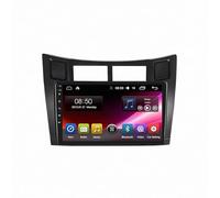 Autoradio Carplay per Toyota Yaris Vios 2005-2012 con Navigazione Gps, Bluetooth, Wi-Fi, Android Auto, Ecc, Fm Radio, Mirror Link Autoradio Compatibile, 8 Nucleo 4G+64G