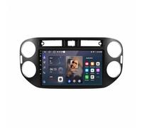 Autoradio Carplay per Volkswagen Tiguan 1 NF 2006-2016 con Navigazione Gps, Android Auto, Bluetooth, Wi-Fi, Ecc, Fm Radio, Mirror Link Carplay, 4 Nucleo 4G+64G