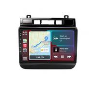 Autoradio Carplay per Volkswagen TOUAREG 2011-2017 Mirror Link/Usb/Type-C/Telecamera di Backup/Microfono/Supporto Telecomando Autoradio Compatibile, 4 Nucleo 4G+64G