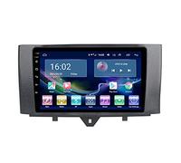 Autoradio con navigazione GPS per Smart B-enz 2011-2015, touchscreen da 9", Bluetooth, compatibile con Wi-Fi, ricevitore radio FM, 4+64 GB, esperienza audio migliorata
