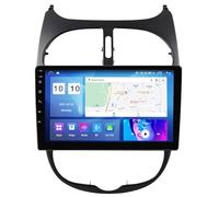 Autoradio con Schermo Doppio DIN Android 15 per Peugeot 206 2004-08 9'' Touch Screen Car Radio Multimedia Video Navigazione GPS Mirror Link Carplay BT M300S