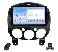 Autoradio Con Schermo per Suzuki Mazda 2 DE 2007-2014 1280 * 720 Pollici Display Wireless Android Auto CarPlay/5GWIFI/FM/AM/GPS/Bluetooth/Supporto Telecamera Posteriore(NF-5)