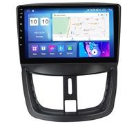 Autoradio con Schermo stereo Android 15 per Peugeot 206 2004-08 Radio Con Schermo Carplay Android Auto 9 pollici Touch Screen Car Radio Navigazione GPS Bluetooth Car Schermo tattile Mirror-Link SWC M4