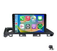 Autoradio con Schermo stereo con aggiornamento 5G per Mazda 6 2016 2017 2018 Carplay wireless Android Auto navigazione GPS touchscreen da 9 pollici BT GPS CANBUS telecamera di retromarcia(4 CORE 2+32G