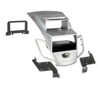 Autoradio Cornice 1-DIN 2-DIN Per Ford Fiesta MK7 Grigio Argento