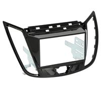 Autoradio Cornice di Montaggio 2-DIN Nero Lucido Per Ford Kuga 2
