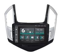 Autoradio Custom Fit per Chevrolet Cruze dal 2013 Nero/Argento Android GPS Bluetooth WiFi USB DAB+ Touchscreen 9" 4core Carplay AndroidAuto