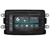 Autoradio Custom Fit per Dacia Duster Android GPS Bluetooth WiFi Dab USB Full HD Touchscreen Display 7"