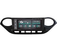 Autoradio Custom Fit per Hyundai I10 Android GPS Bluetooth WiFi Dab USB Full HD Touchscreen Display 7".