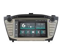 Autoradio Custom Fit per Hyundai IX35 Android GPS Bluetooth WiFi Dab USB Full HD Touchscreen Display 7"