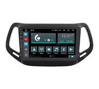 Autoradio Custom Fit per Jeep Compass Android GPS Bluetooth WiFi Dab USB Full HD Touchscreen Display 10" processore 8core e comandi vocali
