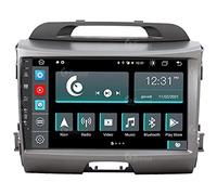 Autoradio Custom Fit per Kia Sportage Android GPS Bluetooth WiFi Dab USB Full HD Touchscreen Display 9" processore 8core e comandi vocali