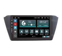 Autoradio Custom Fit per Skoda Fabia 2015 Android GPS Bluetooth WiFi Dab USB Full HD Touchscreen Display 9" processore 8core e comandi vocali!