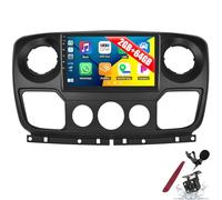Autoradio da 10" per Renault Master/OPEL Movano/Nissan NV400 (2010-2021) - Android 15, 64 GB, Wireless CarPlay, Android Auto, Bluetooth, GPS, DSP, SWC