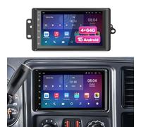 Autoradio da 7" per Cadillac Escalade Avalanche Colorado Express 2003-2012 | Aggiornamento stereo Wireless CarPlay Navigazione GPS automatica Android Telecamera di backup Bluetooth SWC