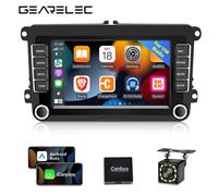 Autoradio da 7 pollici CarPlay Android 13 autoradio per VW Volkswagen Seat Golf Passat Jetta Android Auto GPS Bluetooth FM WiFi