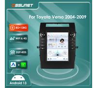 Autoradio da 9.7 "Android 13 per Toyota Verso 2004-2009 Lettore multimediale 7862 DSP Carplay GPS navi Stereo 4G 8Core Autoradio schermo P1L-4Core-1G 16G