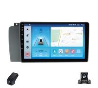 Autoradio da 9 pollici per Volvo XC70 V70 S60 2004-2007, lettore multimediale touchscreen con CarPlay, Android Auto, Bluetooth, GPS, radio FM, WiFi, ADAS DVR (X1)