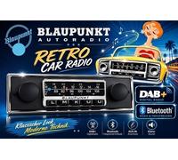 Autoradio DAB+ Blaupunkt Frankfurt Stereo 1 DIN USB Bluetooth AUX UKW