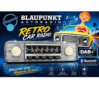 Autoradio DAB+ Blaupunkt Frankfurt Stereo Classic Vintage 1 DIN USB Bluetooth