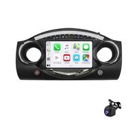 Autoradio doppio DIN da 9" per BMW Mini Cooper S R50 R52 R53 (2004-2007) - Unità principale touch screen con Carplay, Android Auto, Bluetooth, MP5, SWC, Mirror Link, DSP