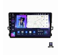 Autoradio doppio DIN da 9 pollici per Toyota Auris 2006-2011, Android 14, GPS, WiFi, AHD, telecamera per la retromarcia, comandi al volante, Bluetooth, CarPlay, radio FM.