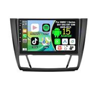 Autoradio Doppio DIN per BMW 1 Series E81 E82 E87 E88 2008-2012 con CarPlay/Android Auto con Telecamera Posteriore,Bluetooth,Navigazione GPS,Mirroring,FM/AM(S-2(2G+32G))