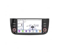 Autoradio Doppio Din per Fiat Linea Punto EVO 2012-2015 Schermo Ips Touch Screen con Wireless Carplay Android Wifi, Telecamera Posteriore Fm/Rds Mirror, 4 Nucleo 1G+16G