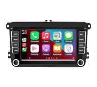 Autoradio doppio DIN per VW Golf 5 6 Passat Polo EOS, 7 pollici con Carplay wireless Android Auto Bluetooth Navigazione GPS Android 14 Stereo WiFi Telecamera posteriore Mirror Link FM/RDS SWC 2+32G