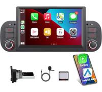 Autoradio Double Din per FIAT Panda 2013-2020 con CarPlay wireless di Apple e Android Auto, comando vocale, display IPS/GPS Navi/Bluetooth/FM/AM/USB/EQ/Touch Display