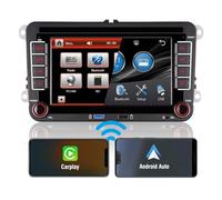 Autoradio DSP ad alta potenza per VW Passat golf 5 golf 6 t5 polo caddy touran Tiguan stereo radio schermo con carplay wireless integrato Android auto Navi Bluetooth Comandi al volante radio AM/FM/RDS